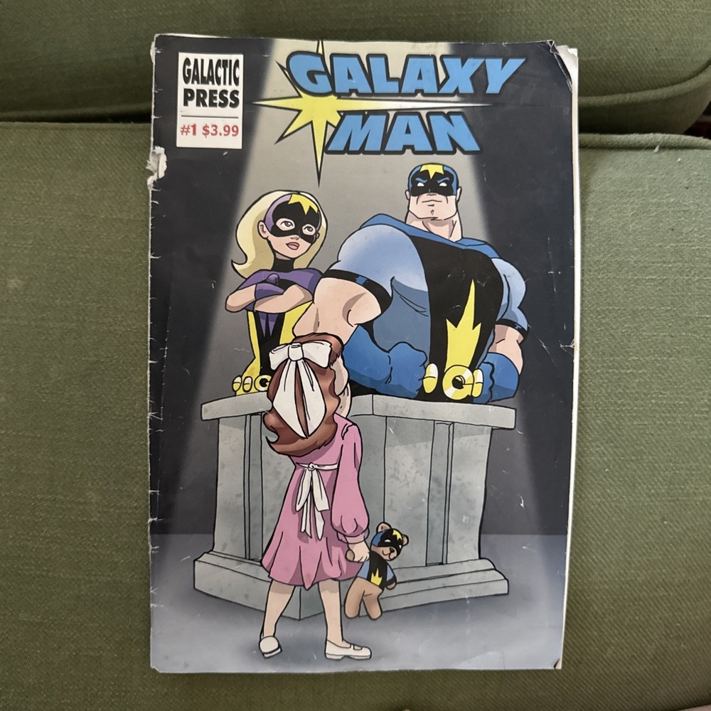 Galaxy Man #1 Galactic Press Kyle Puttkammer Signed Indie Comic Book 2012